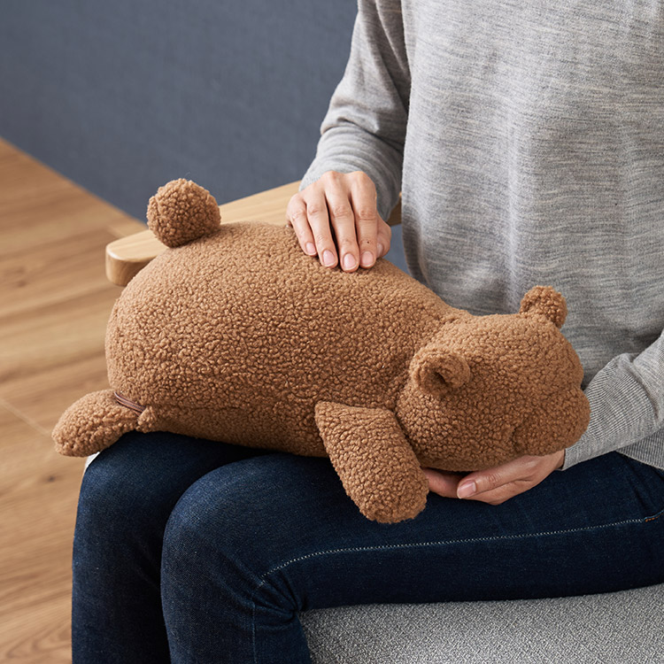 抱きしめたくなる 蓄熱式アニマル湯たんぽ くま ひつじ ぶたのキュート