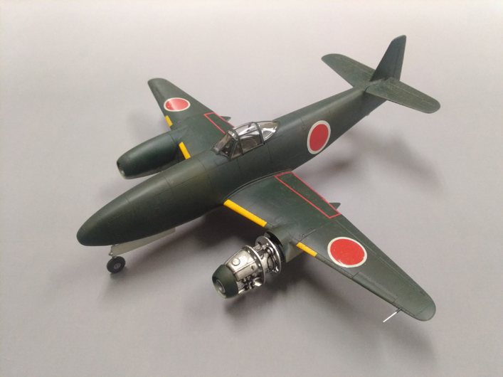1/48スケール海軍特殊攻撃機 試製橘花（レジン&メタル製 ネ20ジェット