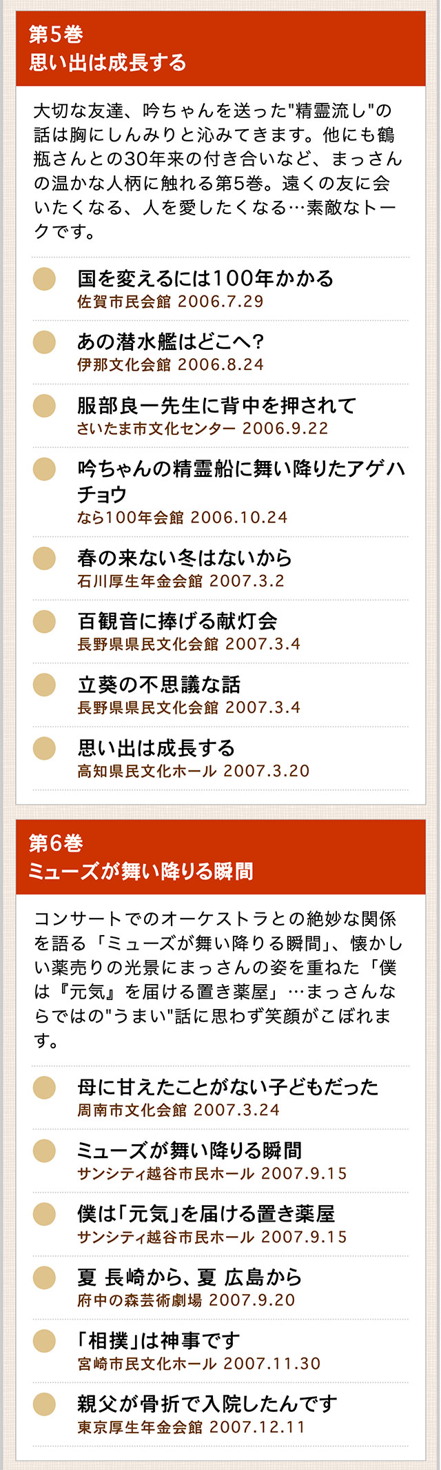 さだまさし ステージトーク大全2] 續噺歌集CD 全15巻 : ユーキャン通販