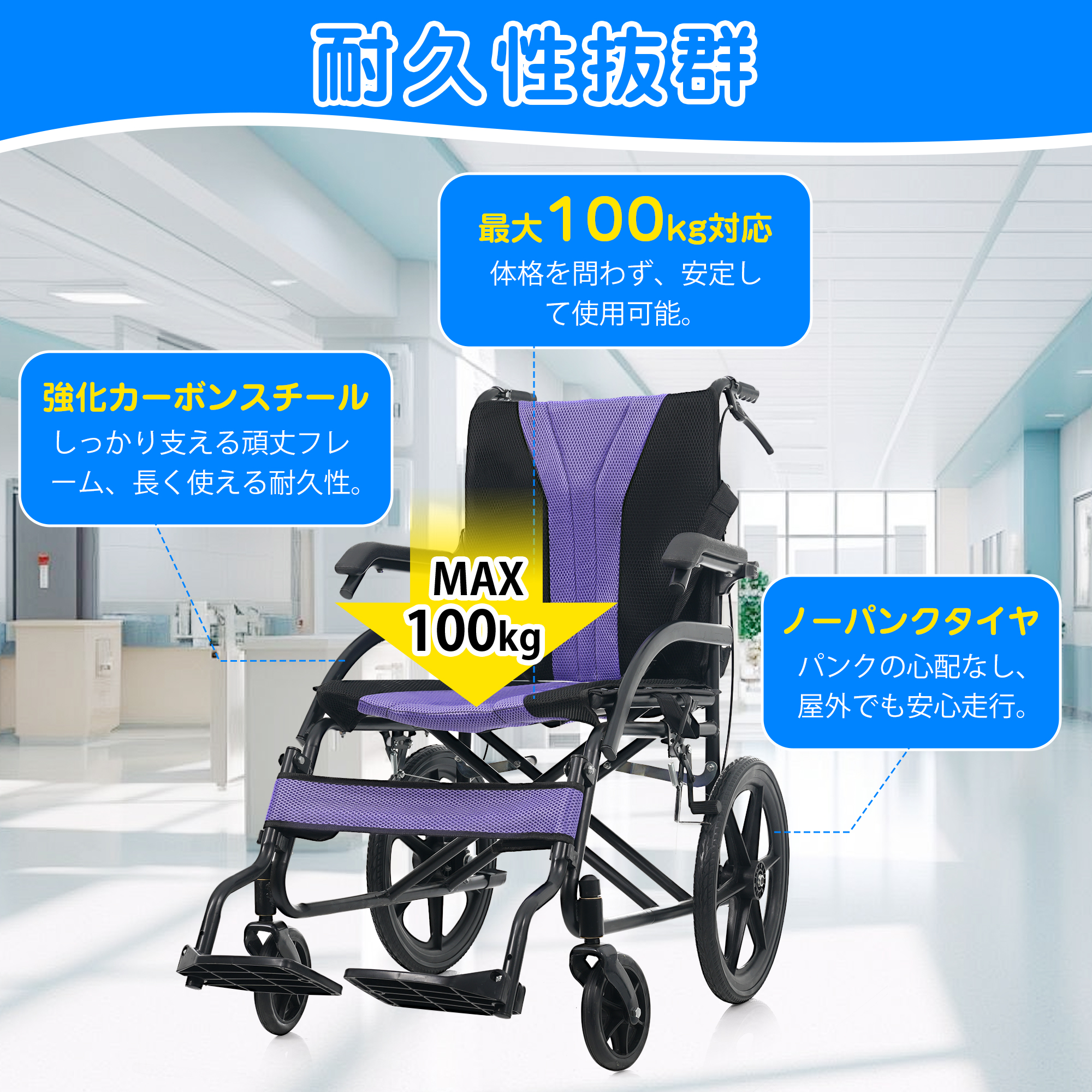 爆買WEEK☆全品5%引クーポン利用】車椅子 軽量 介助用 コンパクト