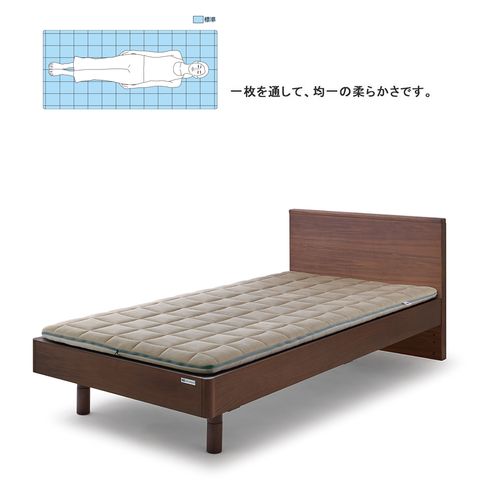 エアウィーヴ（airweave） 四季布団 敷き布団 ダブル 高反発 厚さ8cm