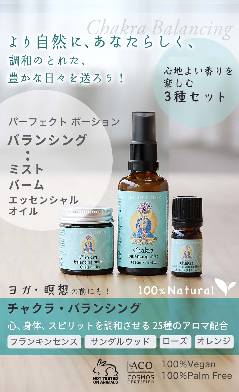 PERFECT POTION（パーフェクトポーション） 「3点セット」バランシング