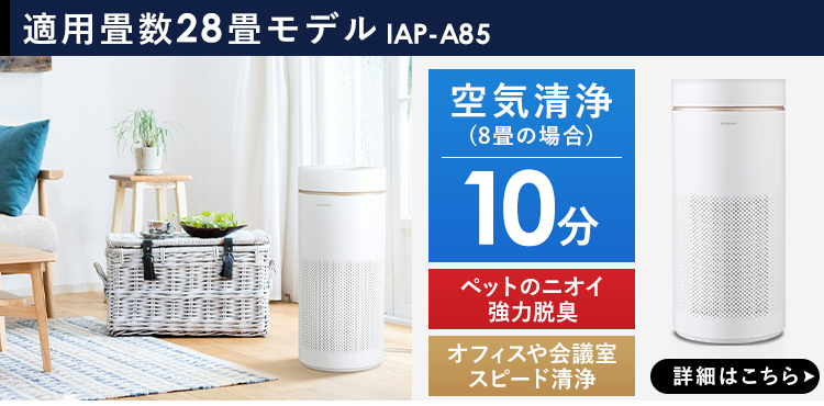 IRIS OHYAMA（アイリスオーヤマ） 空気清浄機 小型 単機能空気清浄機