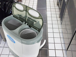二槽式小型洗濯機 脱水機能付 eex-ast-01