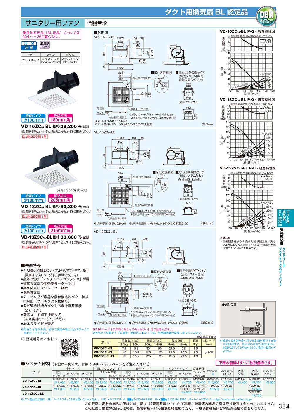 三菱電機（MITSUBISHI ELECTRIC） 【VD-10ZC14-BL】 《KJK》 天井埋込