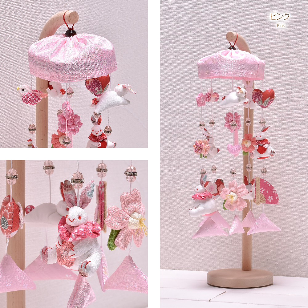 つるし雛 つるし飾り 吊るし雛「選べる3種類」つるし雛（ホワイト