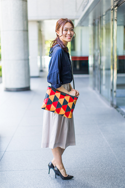 genten(ゲンテン) Color medley（カラーメドレー） ショルダーバッグ 40246