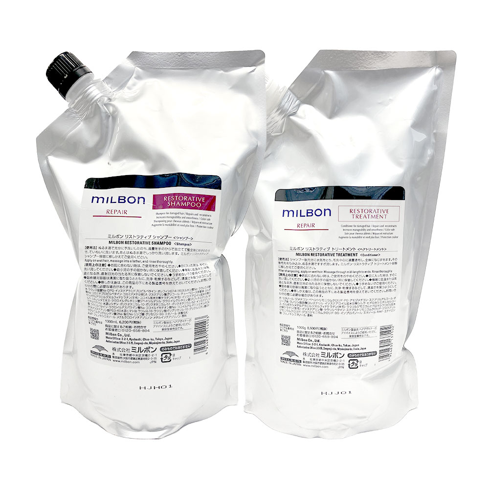 各1個セット リストラティブ シャンプー 1000ml ＆ トリートメント