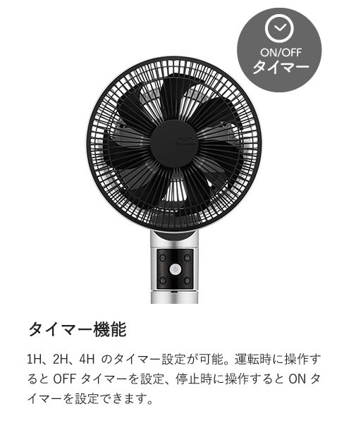 カモメファン/kamomefan Fシリーズ 扇風機 【TLKF-1201D】 おしゃれ