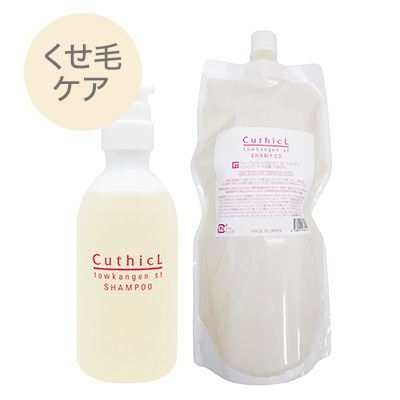 コスメイカー キューティクル クリーミークッション シャンプー 1000ml