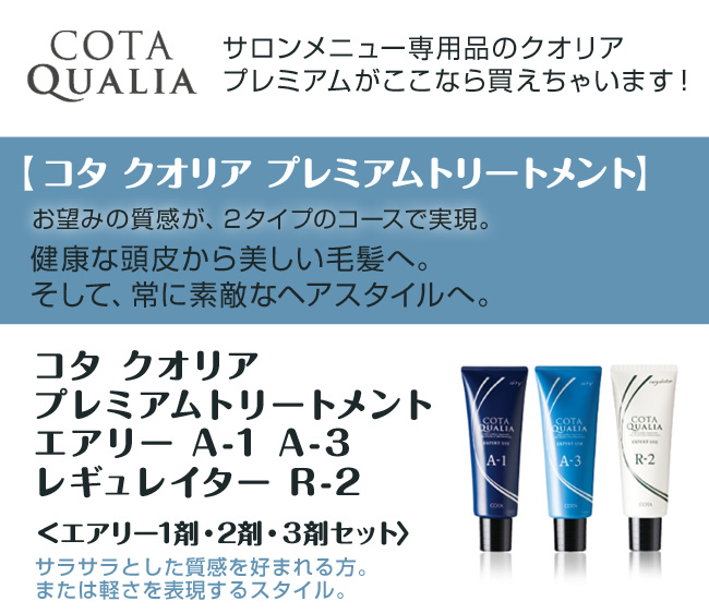 COTA（コタ） クオリア プレミアムトリートメント エアリー1 A-1 240g