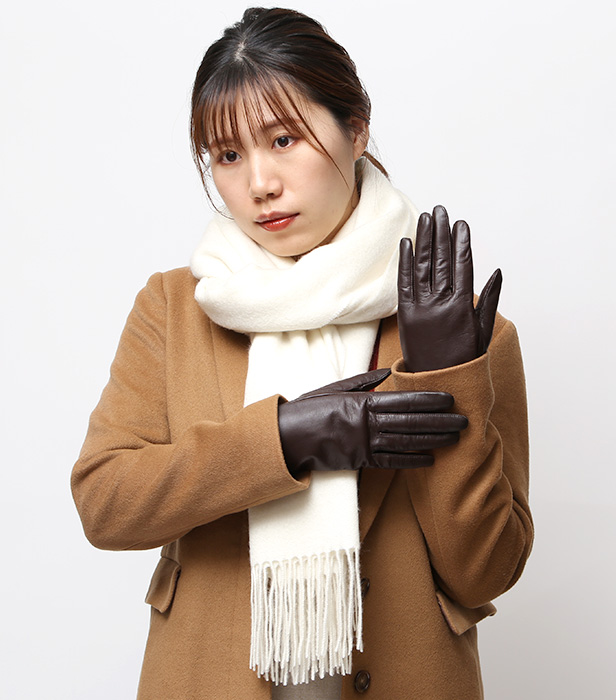 KURODA（クロダ） 【スマホ対応】 手袋 レディース レザー グローブ 冬