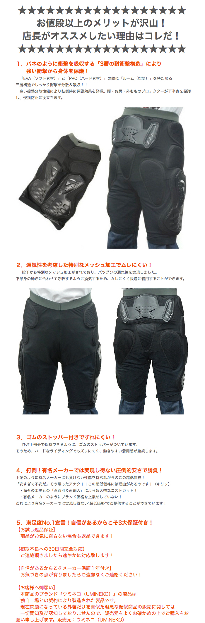 ヒッププロテクター L サイズ バイク スノーボード スノボ インナー