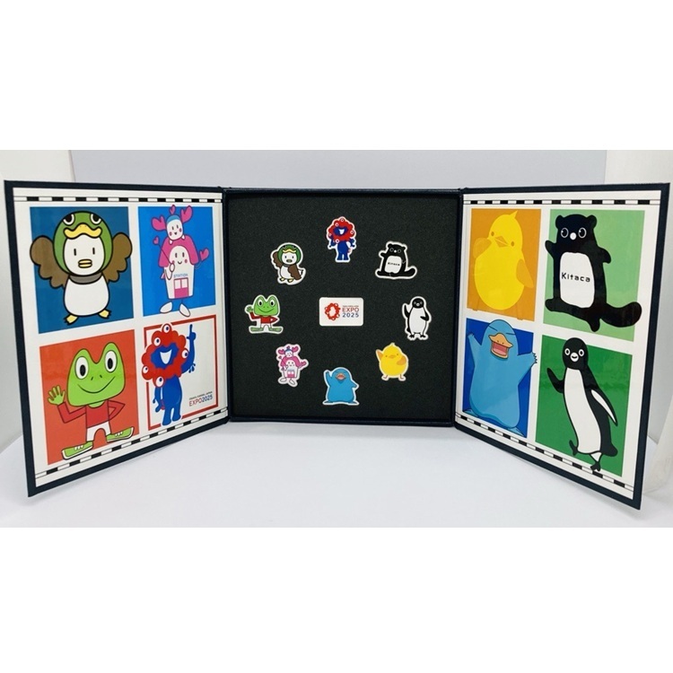 EXPO2025 ミャクミャク 【JR 7 Character All Stars】 ピンバッジ