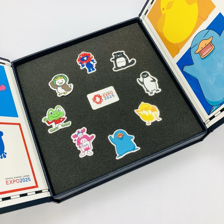 EXPO2025 ミャクミャク 【JR 7 Character All Stars】 ピンバッジ