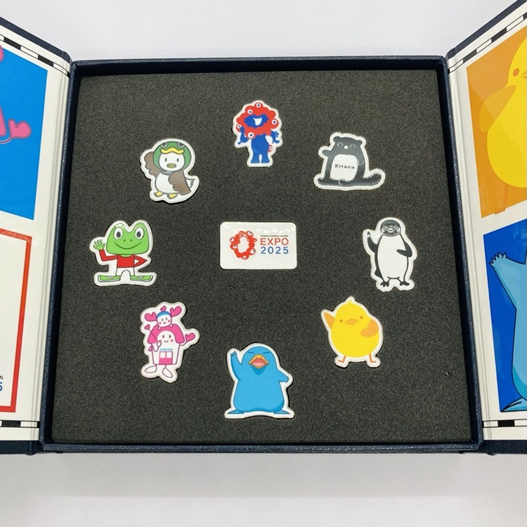 EXPO2025 ミャクミャク 【JR 7 Character All Stars】 ピンバッジ