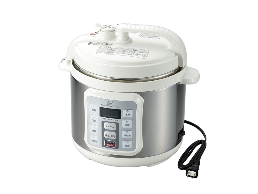 セール／【☆在庫限り☆】D＆S 家庭用マイコン電気圧力鍋4.0L