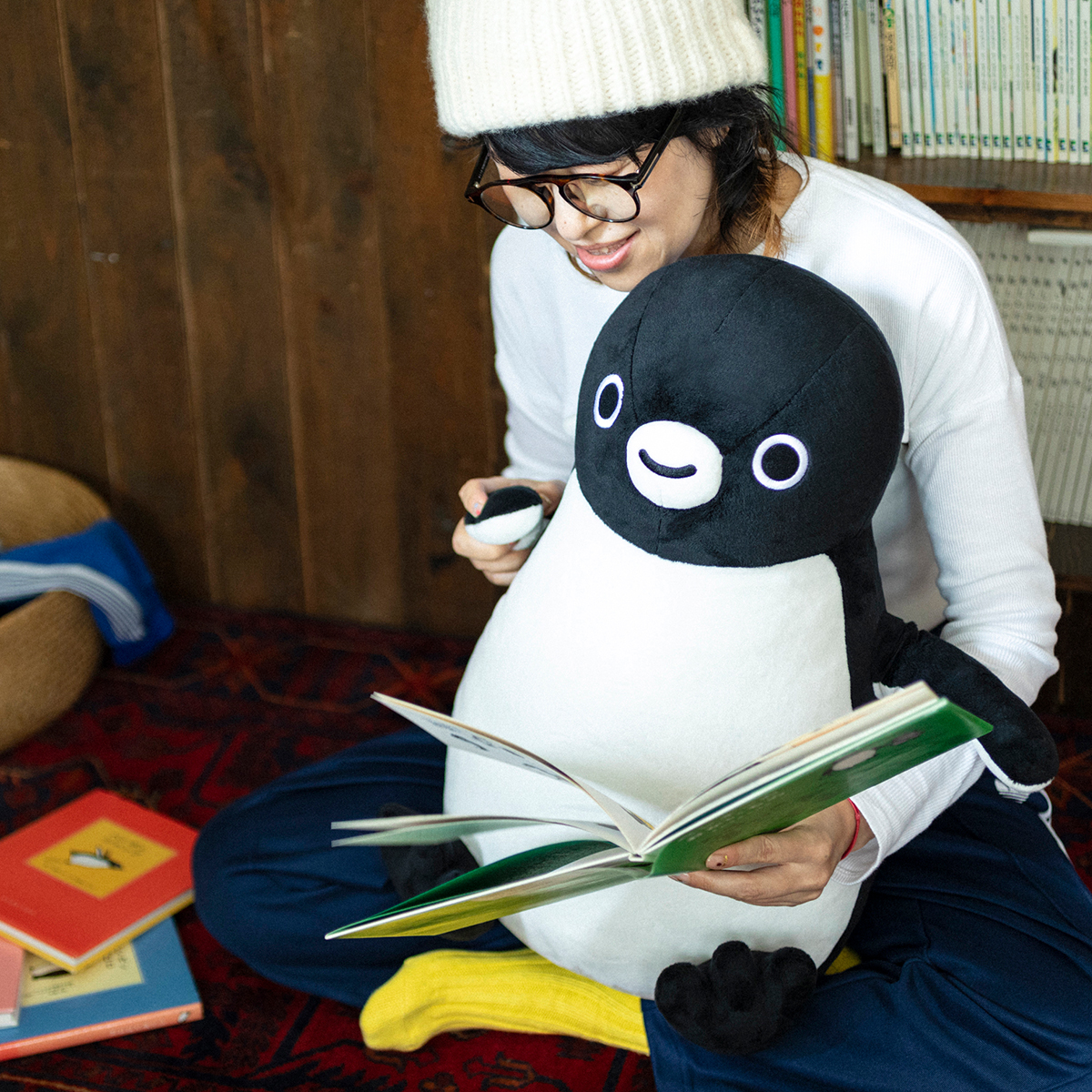 在庫なし・入荷未定】Suicaのペンギン 抱っこサイズぬいぐるみ