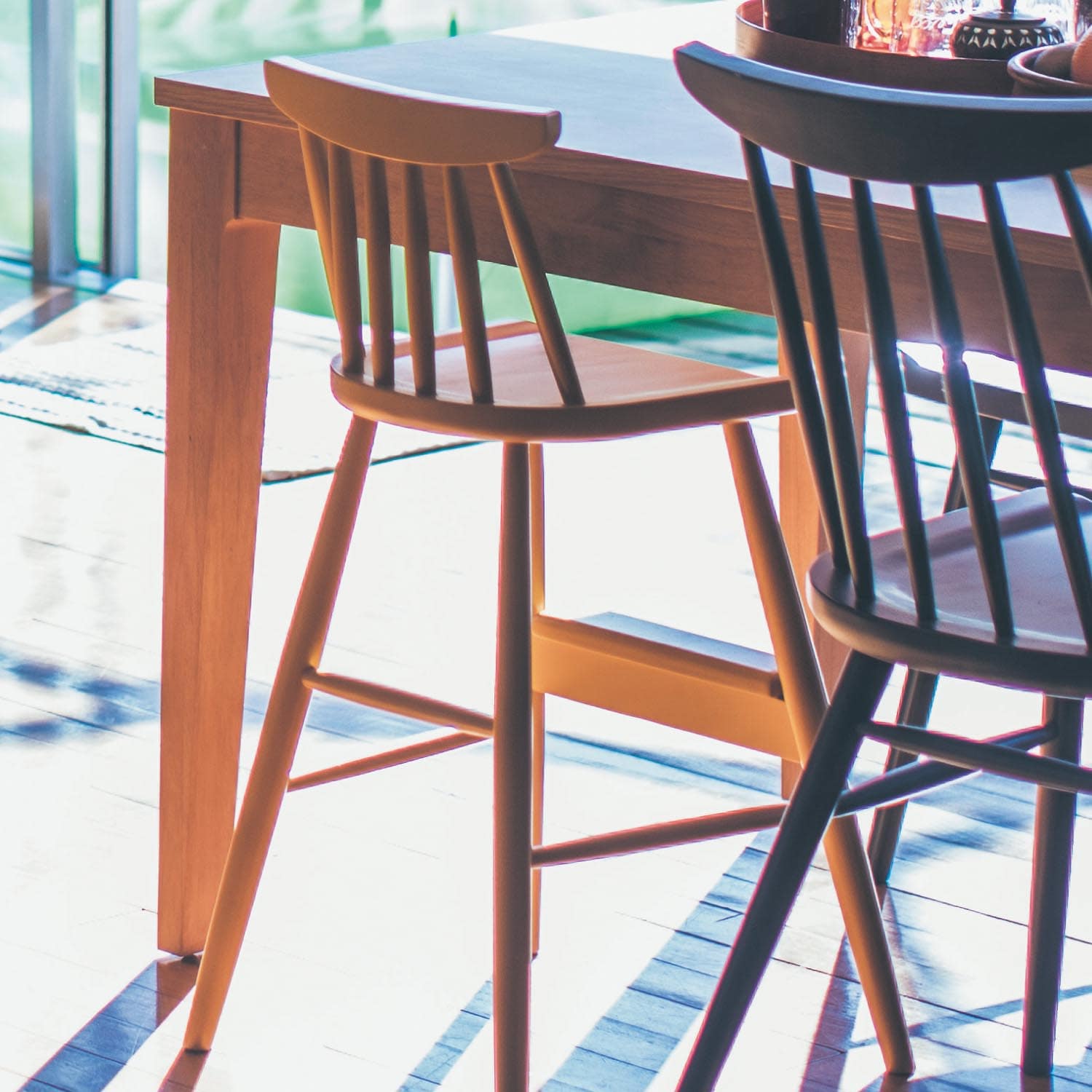 ベルメゾン キッズも使えるハイタイプのウィンザーチェア