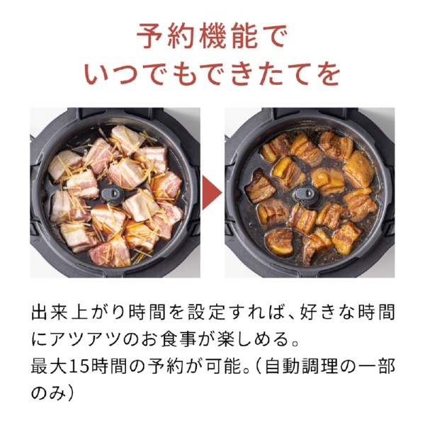 NF-AC1000-K 自動調理鍋 オートクッカー ビストロ ブラック