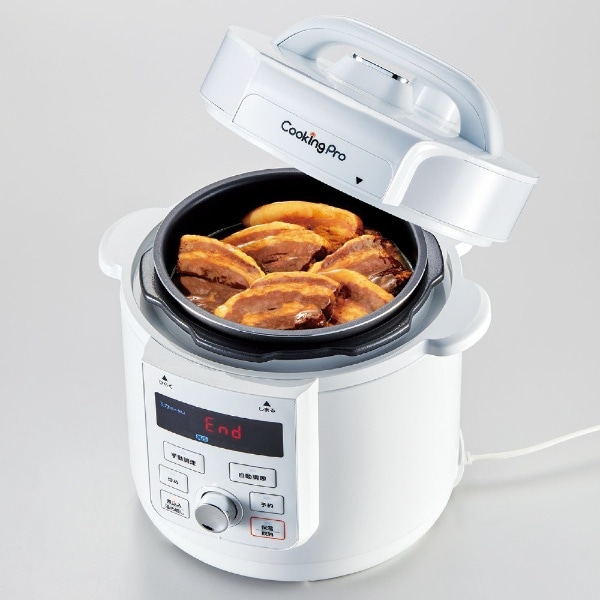ショップジャパン 電気圧力鍋 クッキングプロ V3 CKPV3WS1