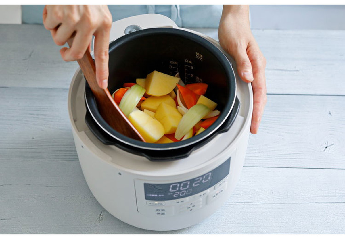 siroca シロカ 電気圧力鍋 おうちシェフ PRO ホワイト ブラウン 電気