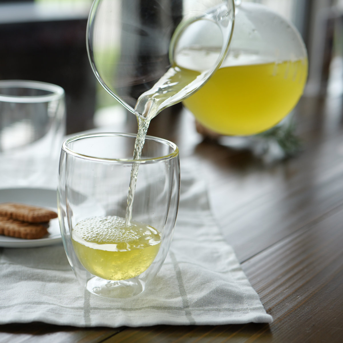 ダブルウォール グラス 2個入り 350ml Pyrex パイレックス 耐熱ガラス