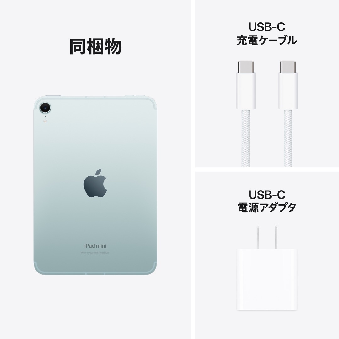 iPad mini Wi-Fi + Cellularモデル 256GB - ブルー:Apple Rewards