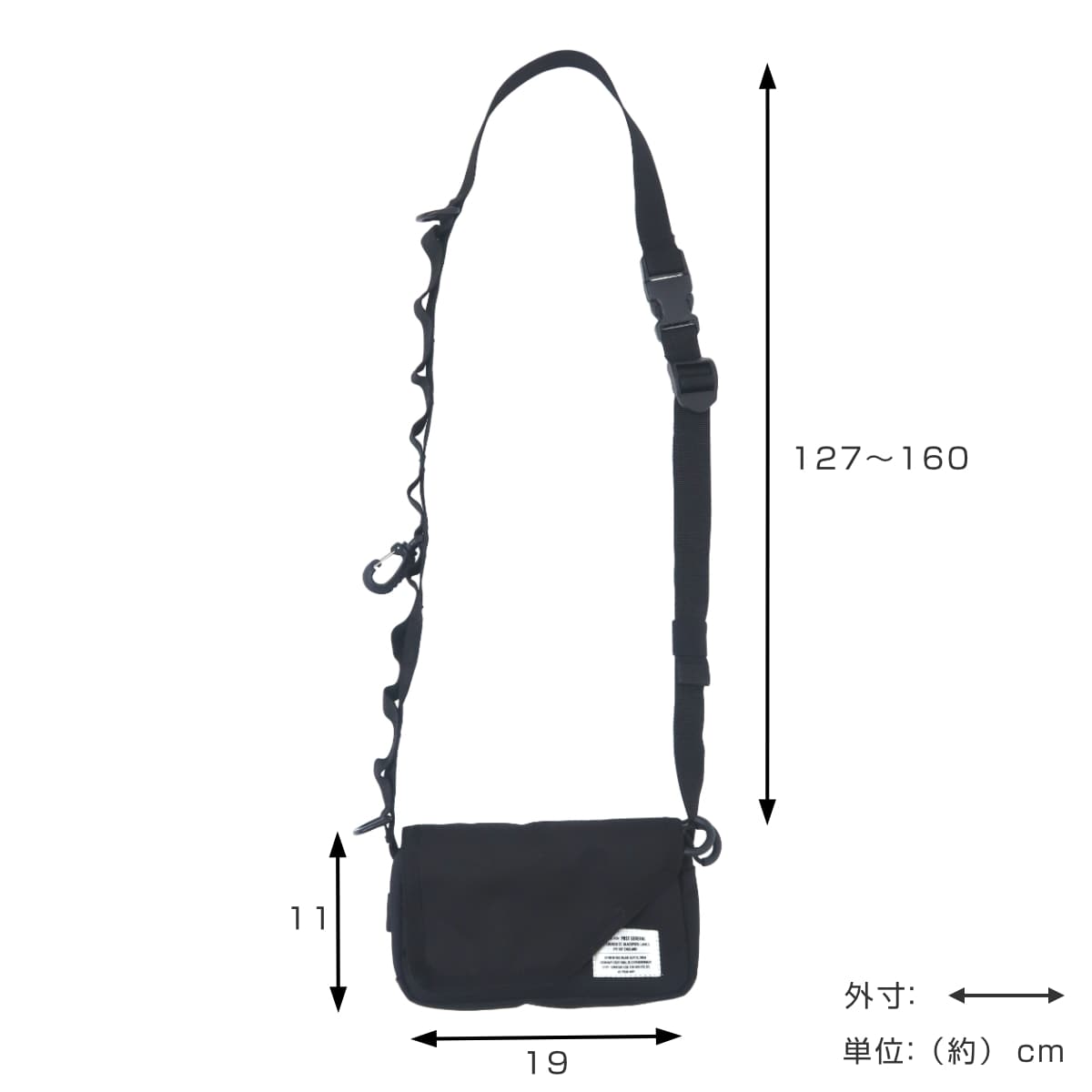 ショルダーポーチ スリングウォレットポーチ ポストジェネラル