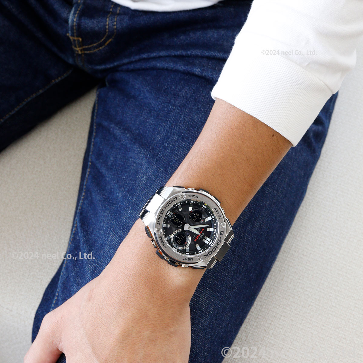 Gショック G-SHOCK 電波ソーラー 腕時計 メンズ アナデジ GST-W110D