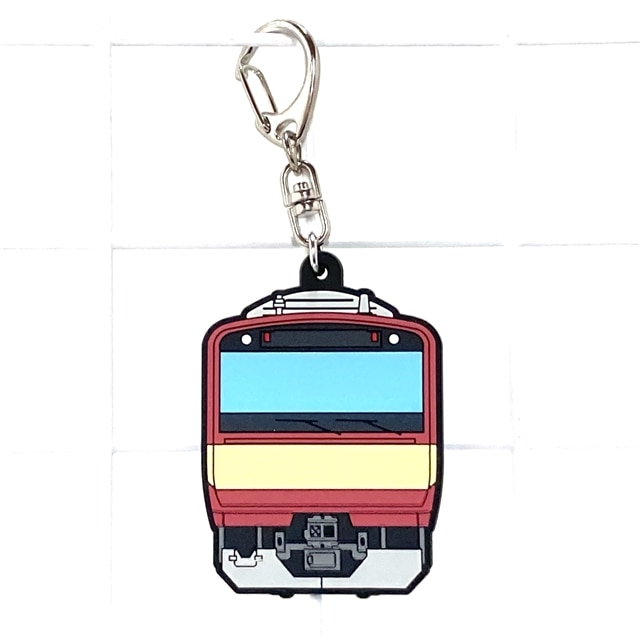 ラバーキーホルダー 常磐線 E531系 (赤電塗装):電車市場 Eモール本店