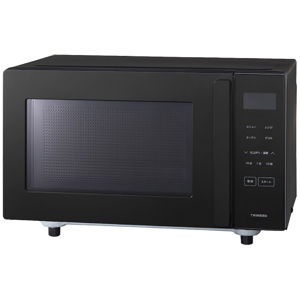 センサー付フラットオーブンレンジ ブラック [16L]:ビックカメラ通販