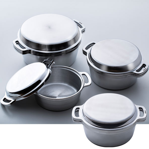 HALムスイ KING無水鍋 20(4.0合炊き)（ｼﾙﾊﾞｰ）