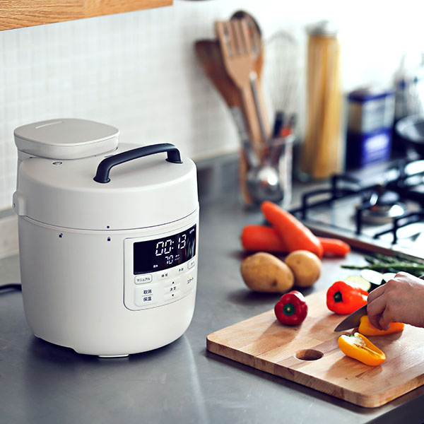 siroca電気圧力鍋おうちシェフPRO SP-2DM251（ﾎﾜｲﾄ）