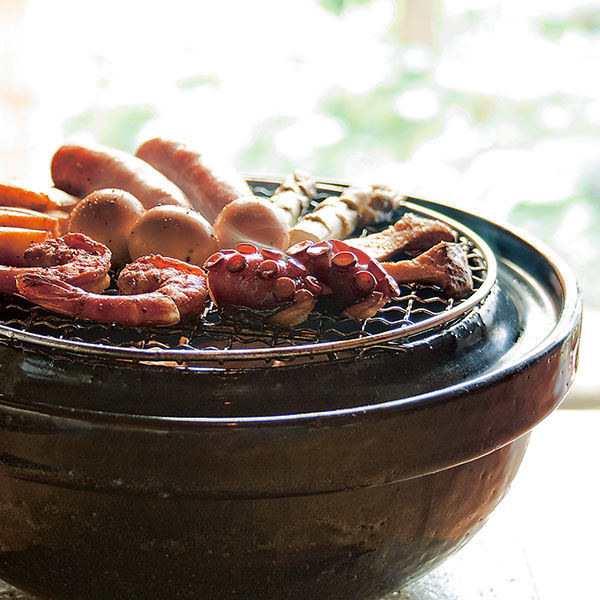 長谷園 いぶしぎん 燻製土鍋 大 ACT-80 | JTBショッピング