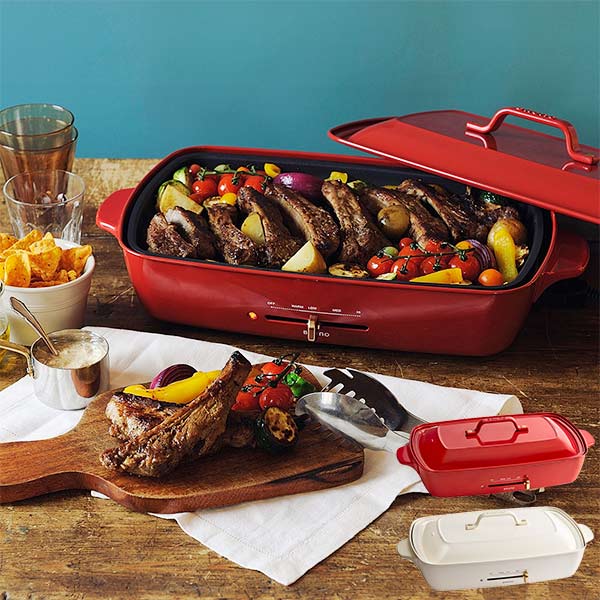 BRUNO ブルーノ ホットプレート グランデサイズ BOE026ホワイト