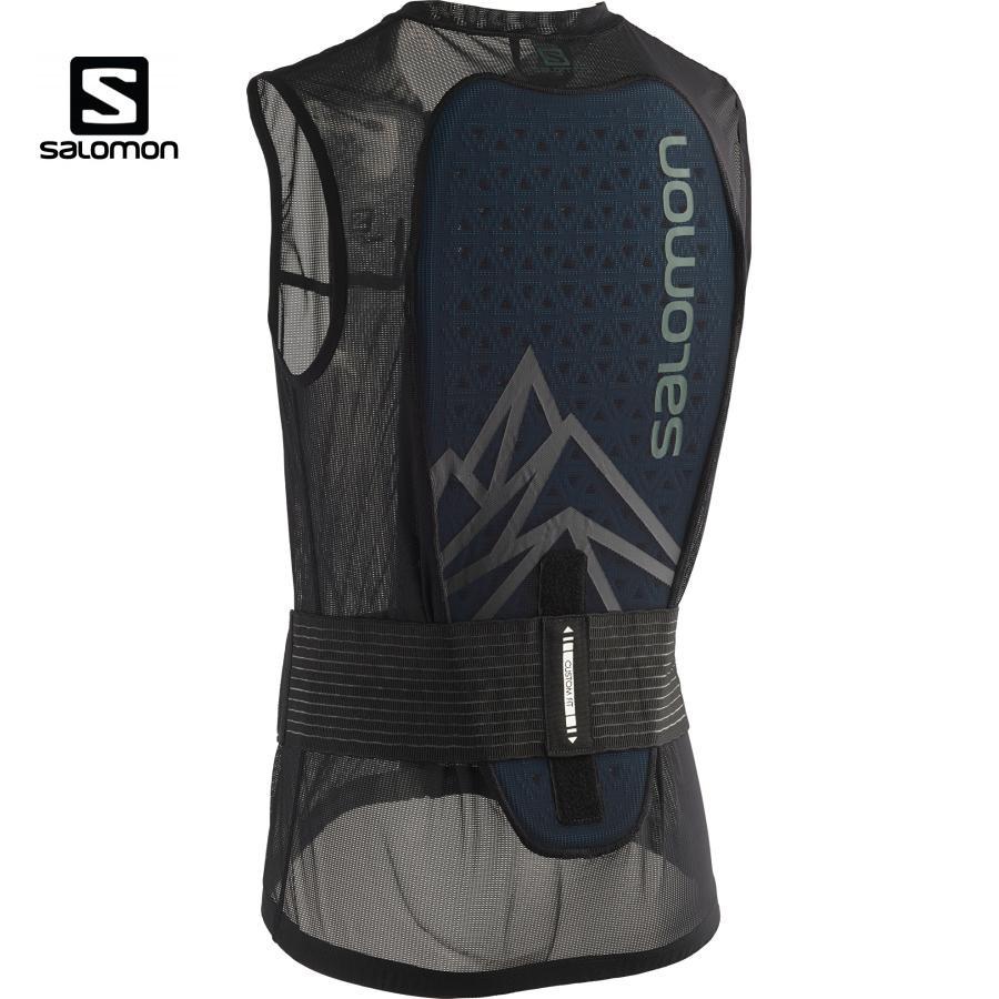 25 SALOMON サロモン FLEXCELL PRO VEST BLACK L47341100 バック