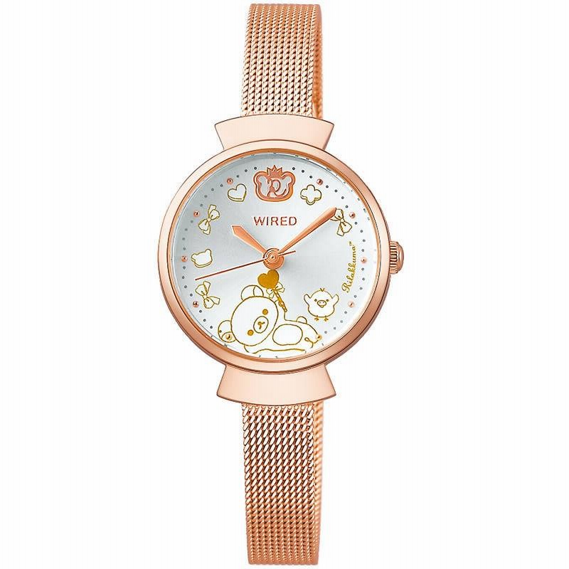 リラックマ 15周年 記念 腕時計 WIRED f コラボ エレガントな腕時計