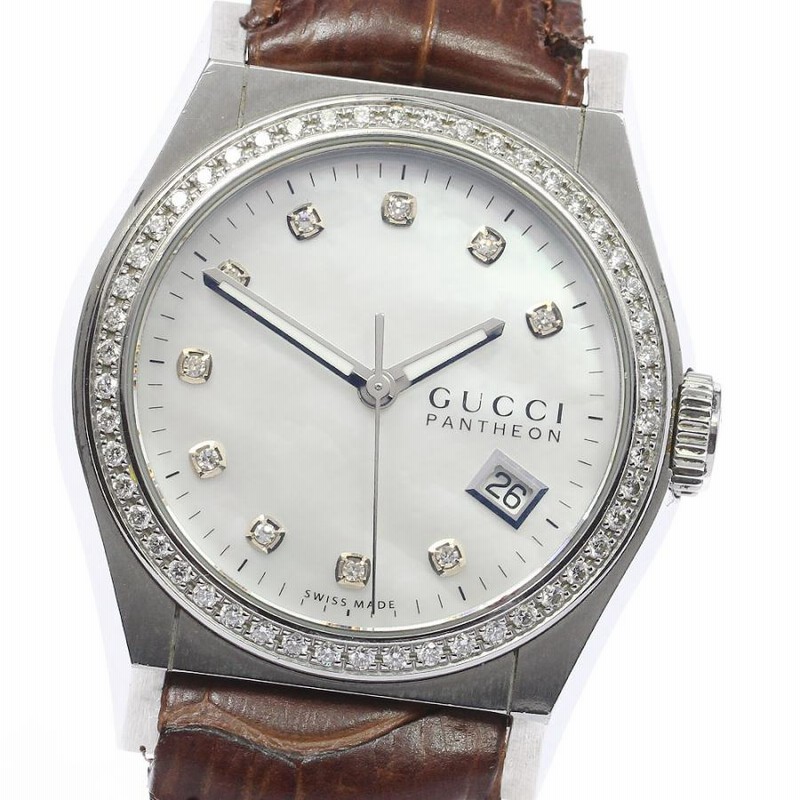 GUCCI パンテオン ダイヤベゼル