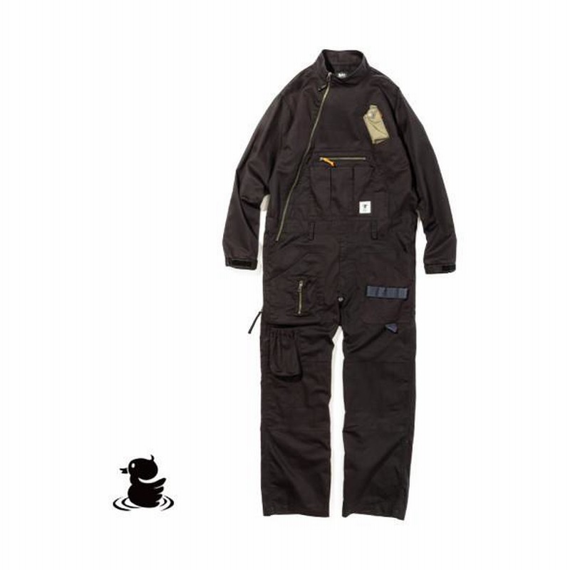 grn outdoor HIASOBI BIG BEN JUMP SUIT 黒
