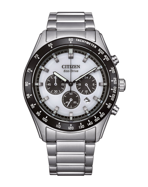 Citizen Eco-Drive White Dial Stainless Steel Watch CA4674-58A