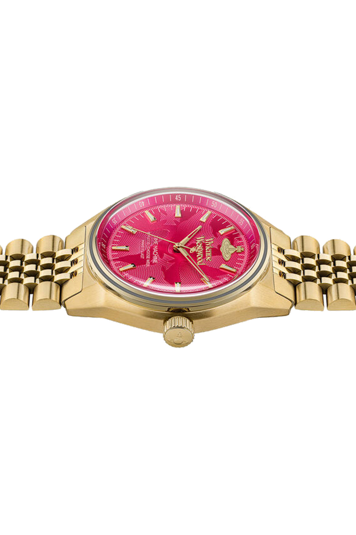 Vivienne Westwood Lady Sydenham Gold & Pink Watch