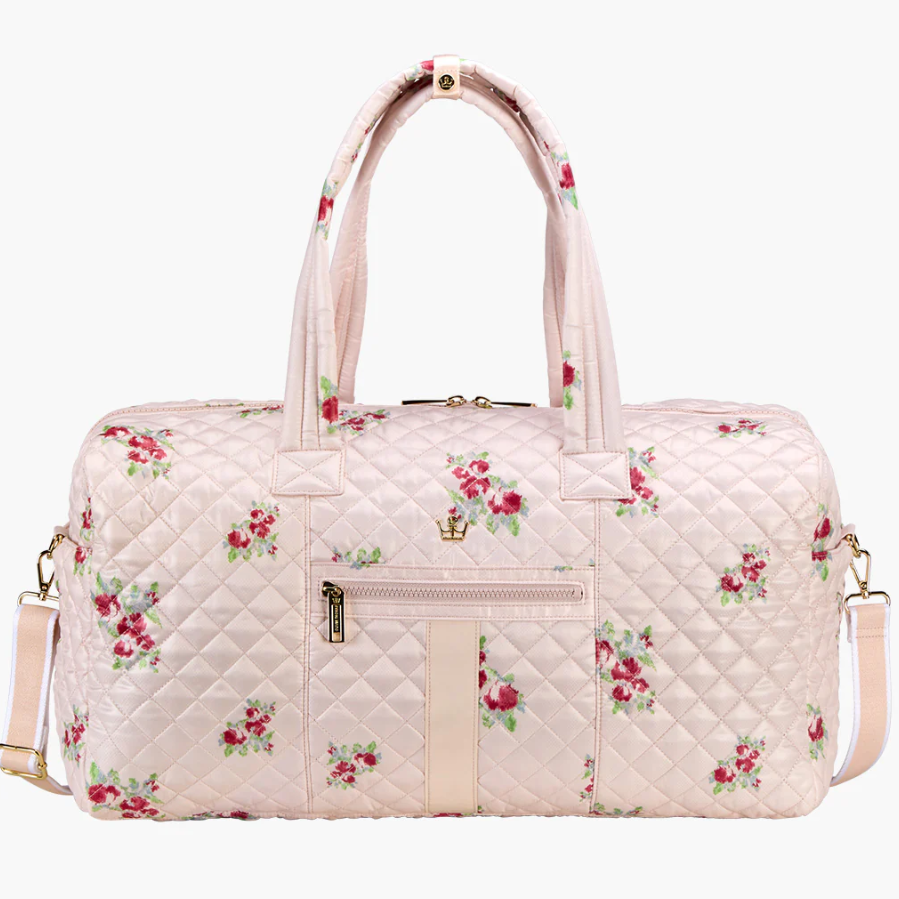 Oliver Thomas 24/7 Weekender Duffle Petal Pink Bouquet – Wrapsody