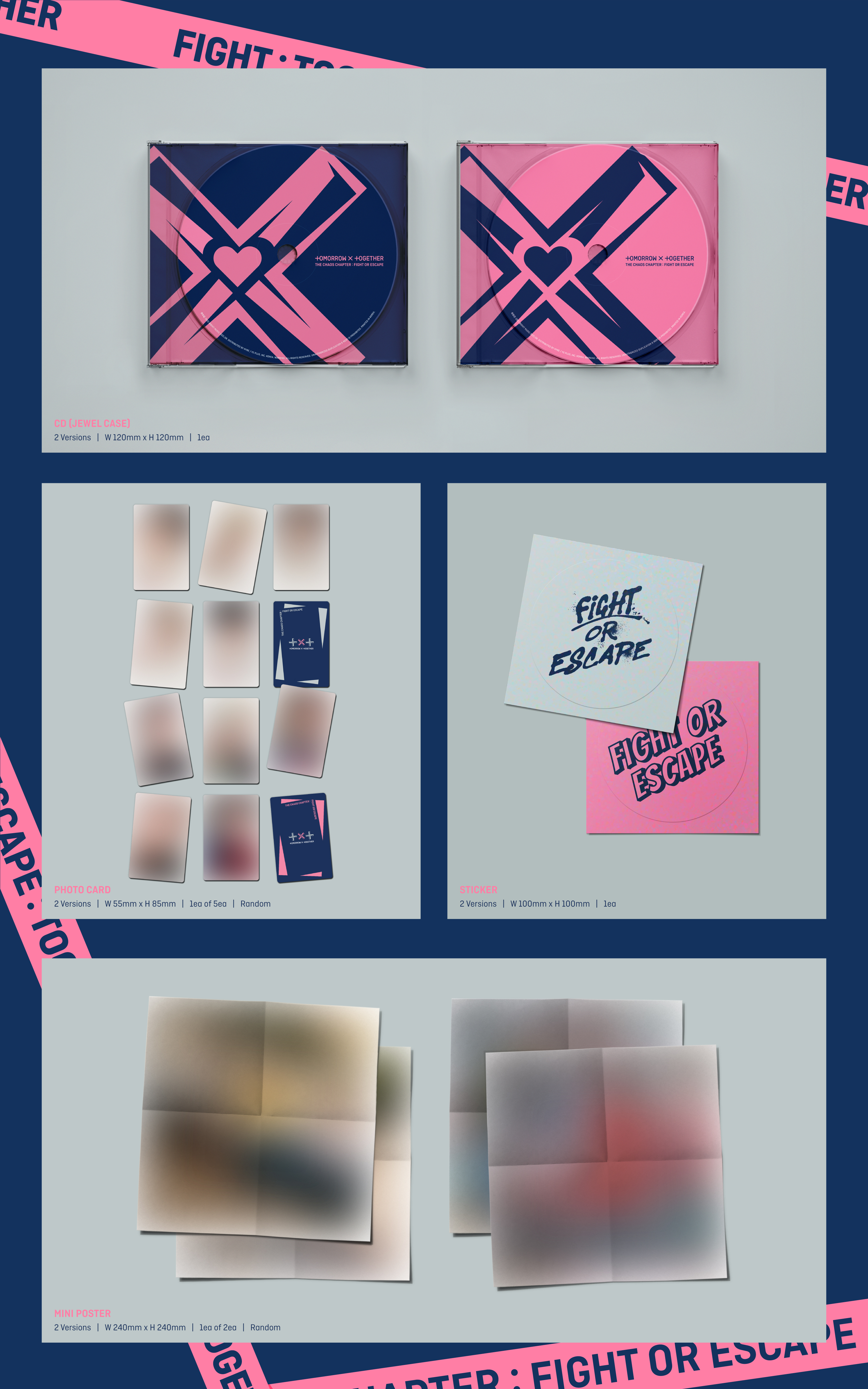 The Chaos Chapter: FIGHT OR ESCAPE (FIGHT : TOGETHER) - TXT