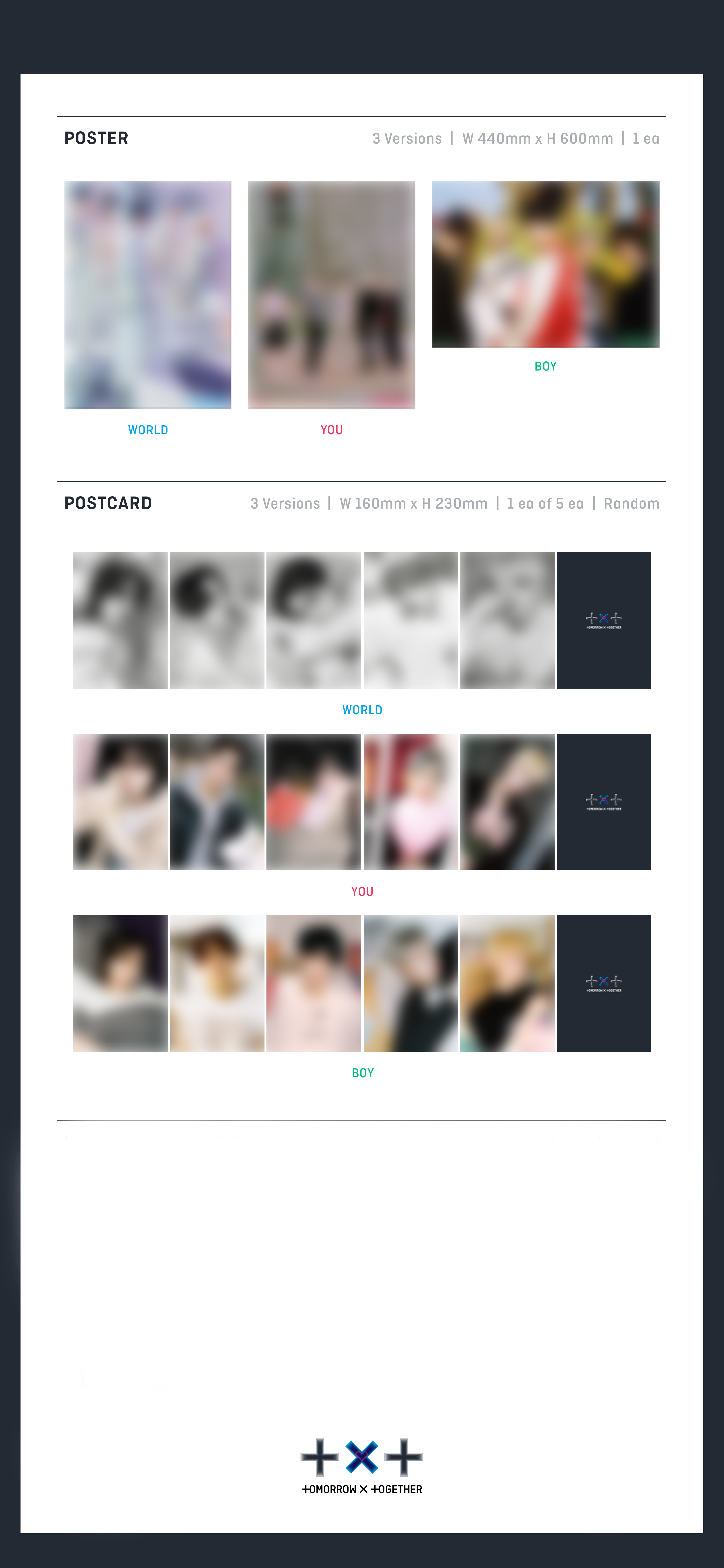 The Chaos Chapter: FREEZE Boy Version - TXT Official Store