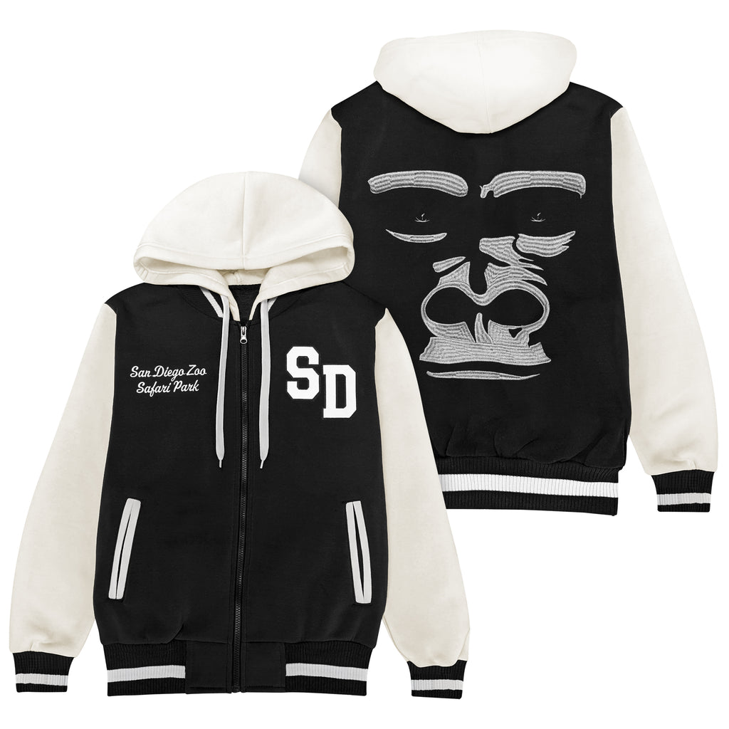 Gorilla Shadow Varsity Jacket - ShopZoo