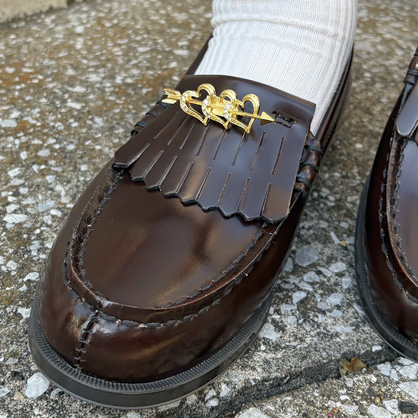 SIIILON×HARUTA Memory Loafer】flashree / Brown / キルトローファー