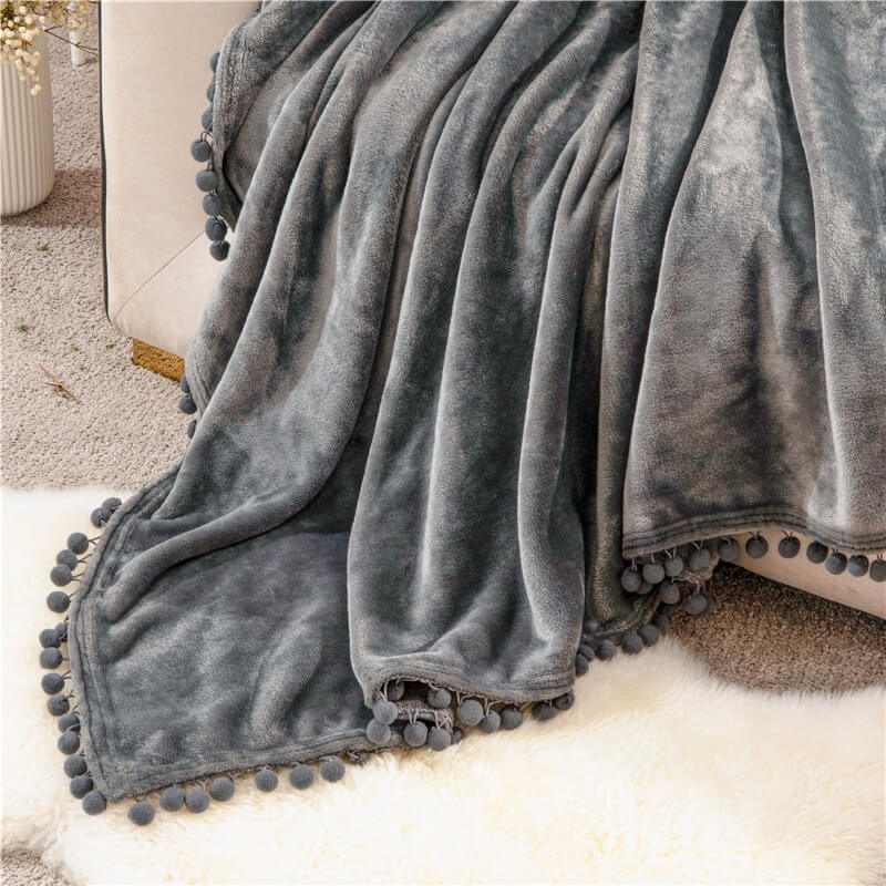 フリンジフリースブランケット | SHEILANI ブランケット 夏 おしゃれ