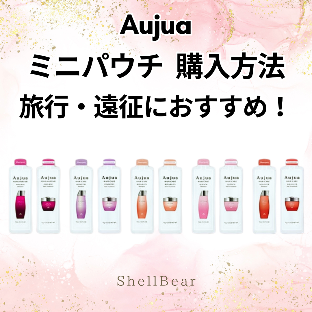 遠征・旅行に便利！オージュアミニパウチを銀座・有楽町で正規購入