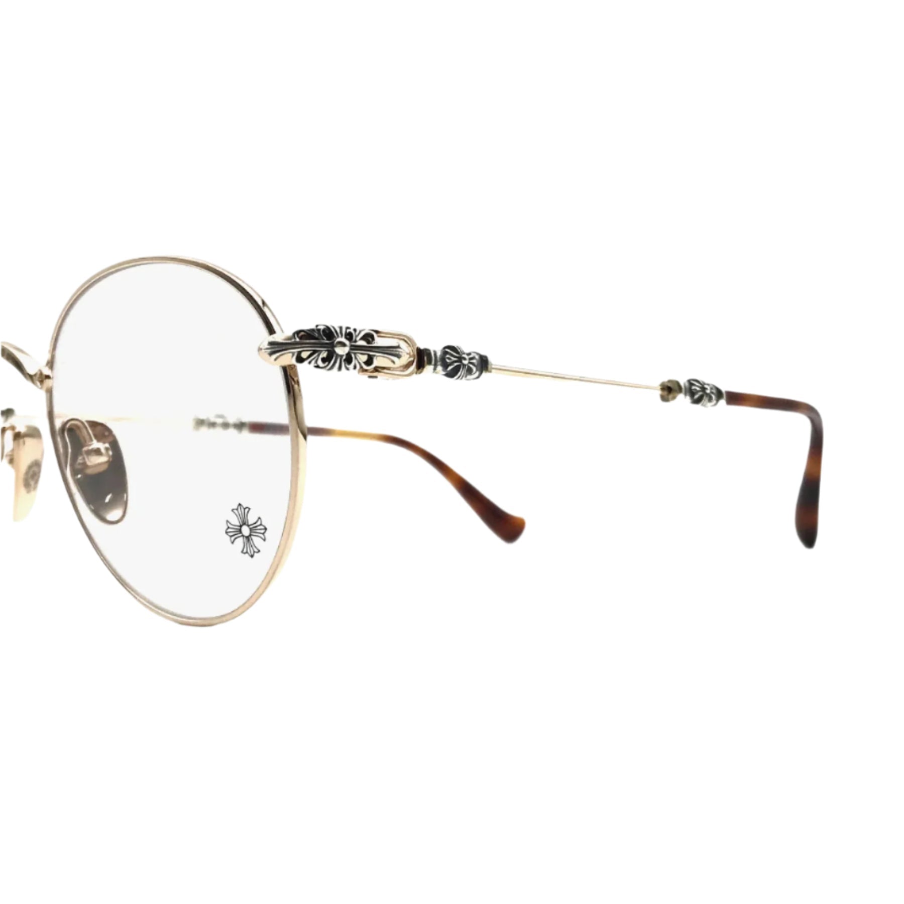 Chrome Hearts GP-P 골드 & 핀토 안경 -SHENGLI ROAD MARKET